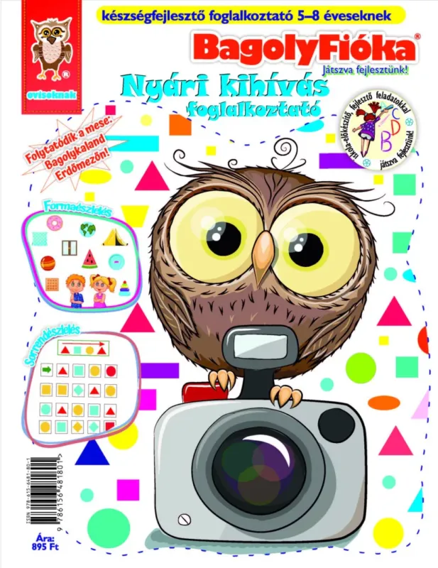 BagolyFióka - Nyári kihívás foglalkoztató Alacsony ár