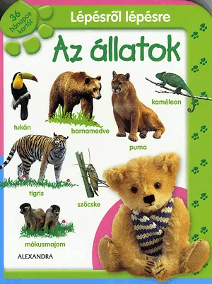 Lépésről lépésre - Az állatok - 36 hónapos kortól Kiárusítás