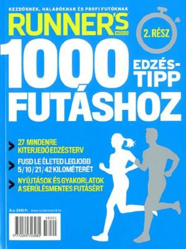 Vedd meg most Runner’s World - 1000 Edzéstipp futáshoz