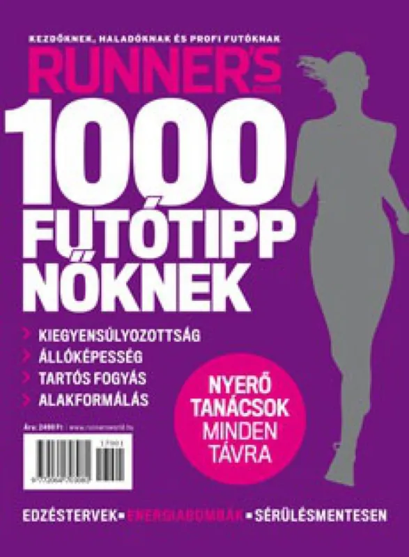 Kihagyhatatlan ajánlat Runner’s World könyv - 1000 Futótipp nőknek