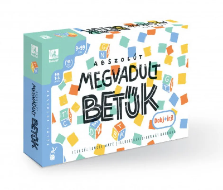Abszolút megvadult betűk - társasjáték Biztonságos fizetés