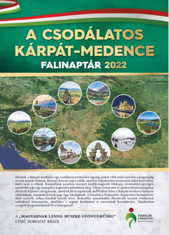 A csodálatos Kárpát-medence - falinaptár 2022 Ne maradj le