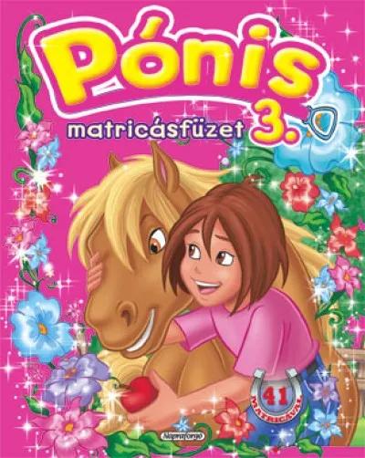 Szezonális akció Pónis matricásfüzet 3.