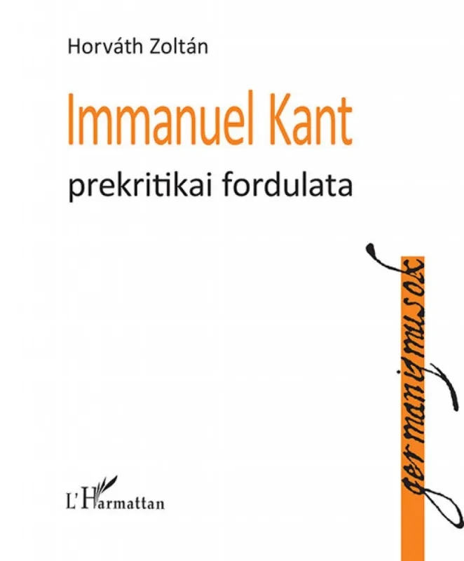 Prémium Immanuel Kant prekritikai fordulata