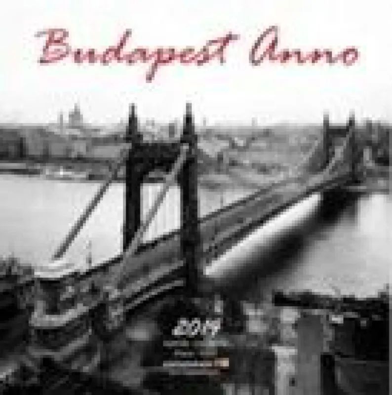 Szezonális akció Budapest Anno Hűtőmágnes Öröknaptár