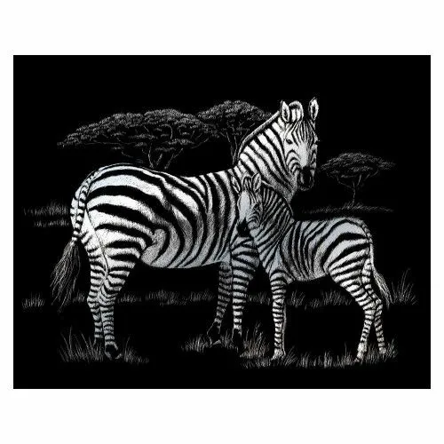 Karckép, ezüst, 203x254mm - Zebrák Biztonságos fizetés
