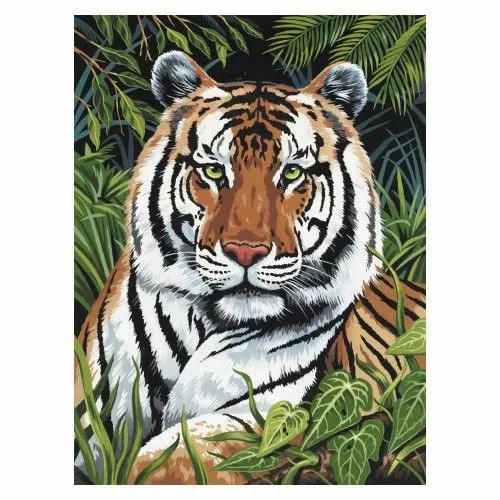 Számozott kifestő, 222,3x298,5mm - Tigris Vásárlói kedvenc