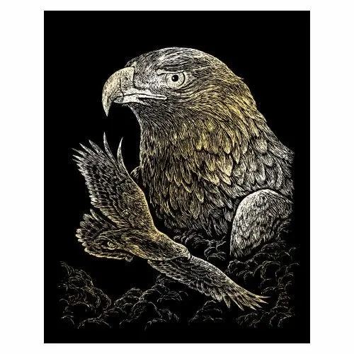 Karckép, arany, 203x254mm - Sas Szuper akció