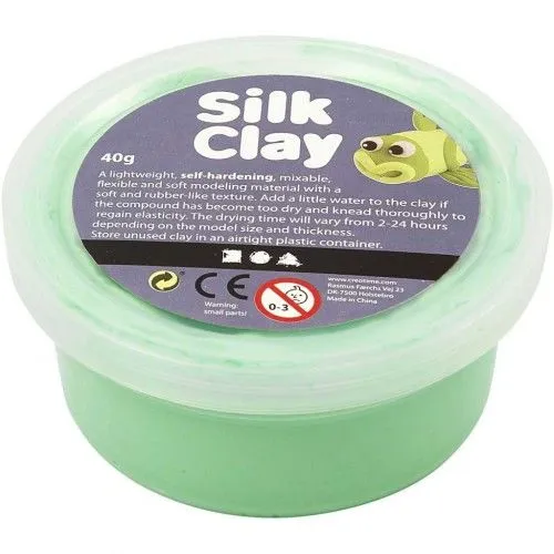 Silk gyurma- VILÁGOSZÖLD Korlátozott ajánlat