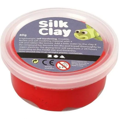 Legkelendőbb Silk gyurma PIROS