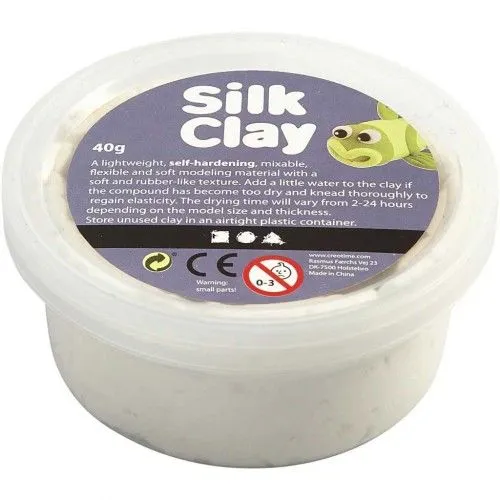 Silk gyurma- FEHÉR Csak ma