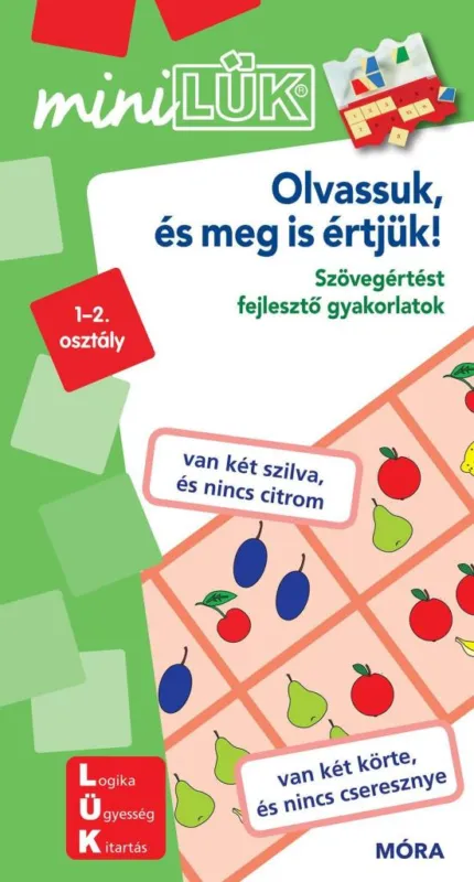 Utolsó esély OLVASSUK ÉS MEG IS ÉRTJÜK 1-2. OSZTÁLY - MINILÜK zöld