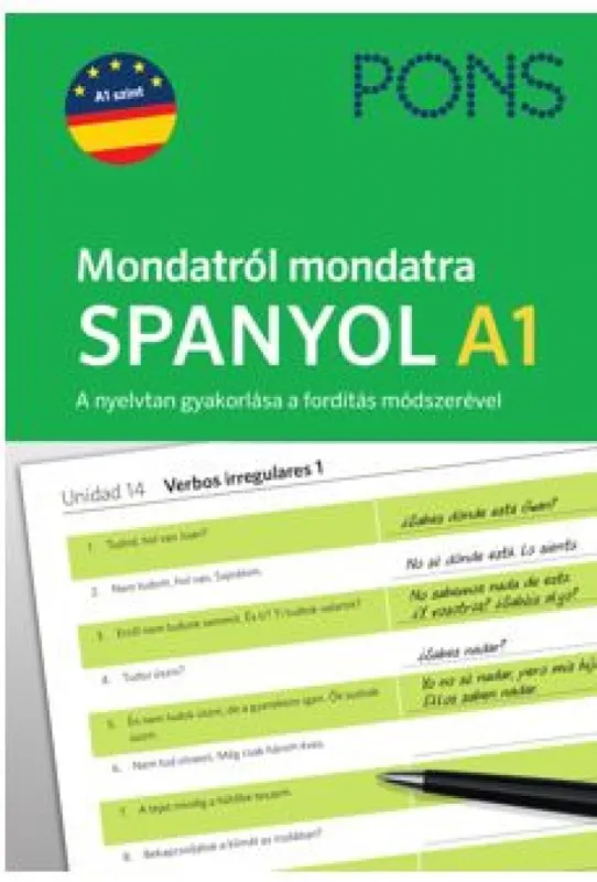 Népszerű PONS Mondatról mondatra Spanyol A1