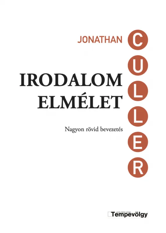Irodalomelmélet - Nagyon rövid bevezetés Szuper akció