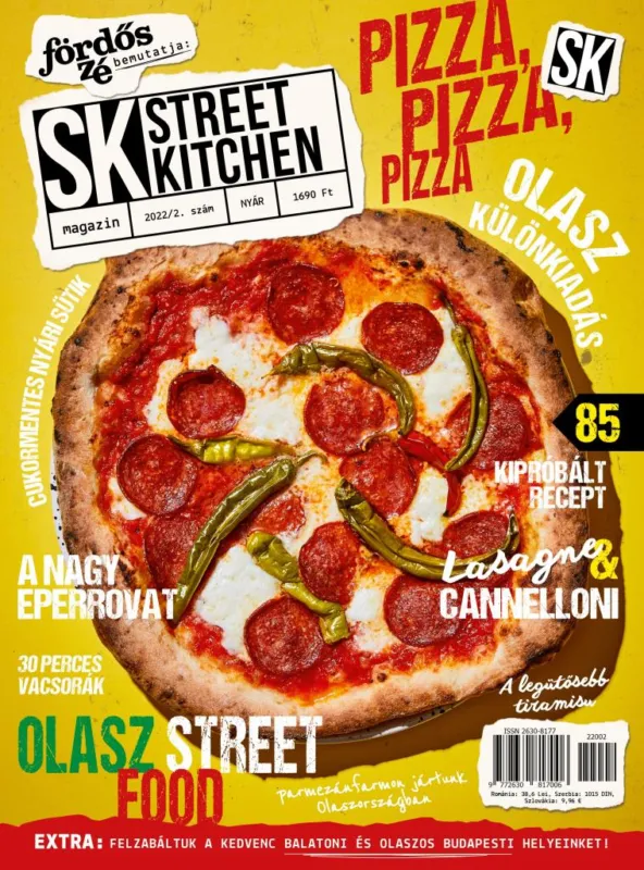 Street Kitchen magazin NYÁR 2022/2 Alacsony ár