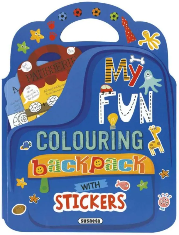 My fun colouring backpack - Boys - Boys Prémium