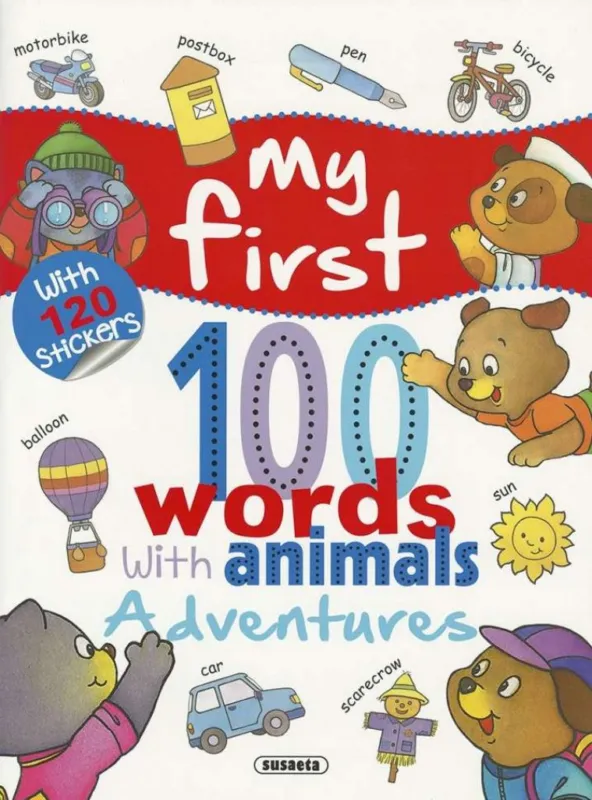 Expressz kézbesítés My first 100 words with animals - Advantures - Advantures