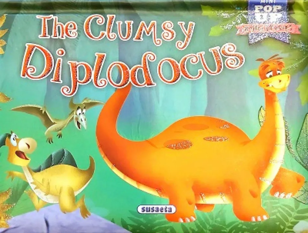 Mini-Stories pop up - The clumsy diplodocus - The clumsy diplodocus Kihagyhatatlan ajánlat