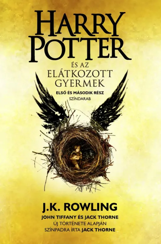 Újdonság Harry Potter és az elátkozott gyermek - puha táblás
