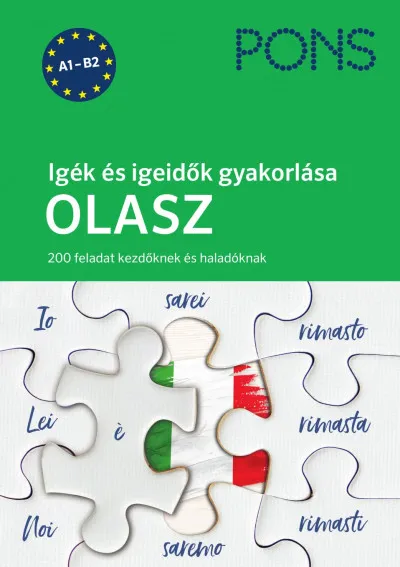 PONS Igék és igeidők gyakorlása - Olasz - 200 feladat kezdőknek és haladóknak Azonnal elérhető