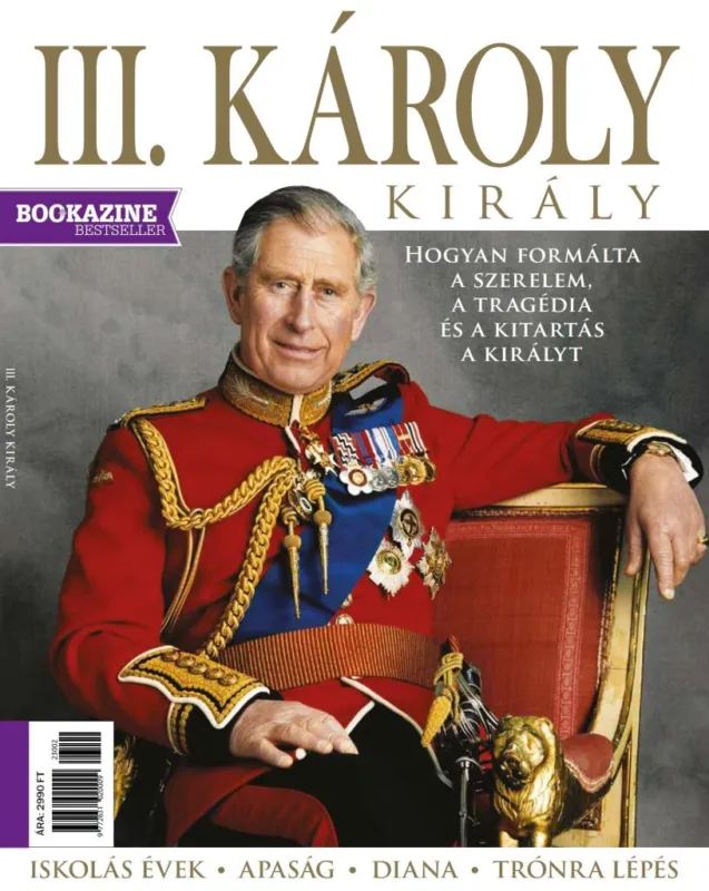 Árengedmény Bookazine Bestseller 2023/2 - III. Károly király