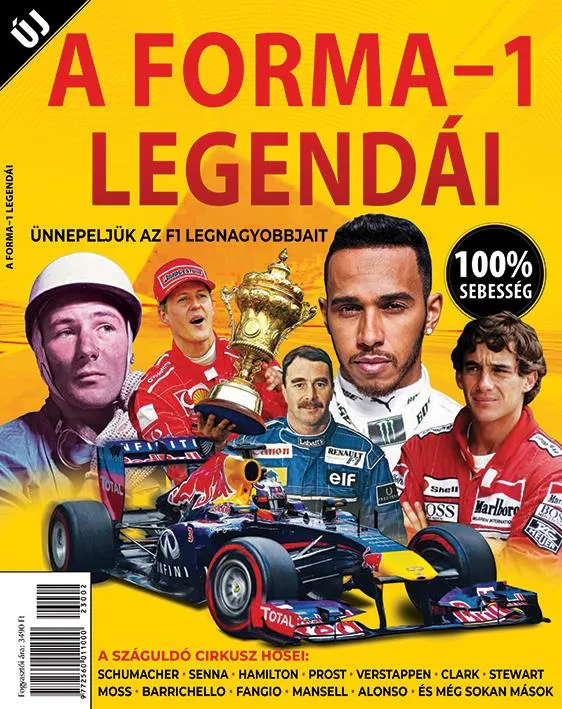 Füles Bookazine - A Forma-1 legendái Ne maradj le