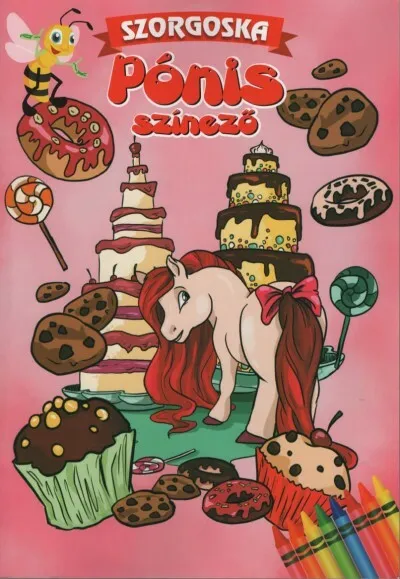 Pónis színező Azonnali szállítás