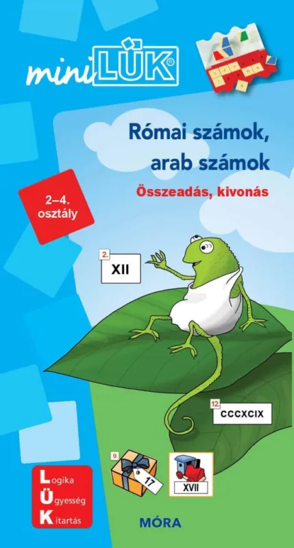 Bestseller Római számok, arab számok - Összeadás, kivonás - miniLÜK 2-4. osztály LDI 808 - LDI 808