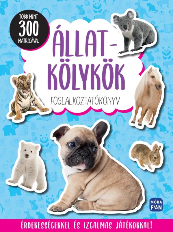 Azonnali szállítás Állatkölykök - Foglalkoztatókönyv
