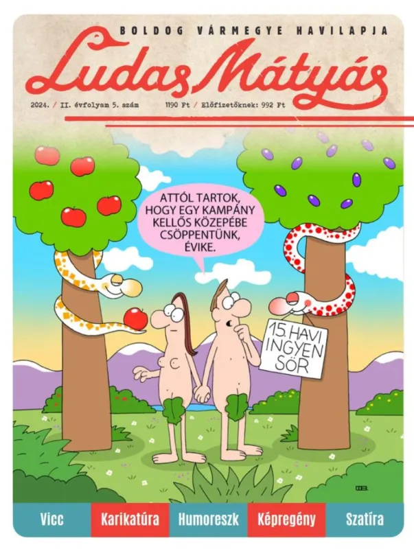 Korlátozott ajánlat Ludas Mátyás - II. évfolyam 5. szám