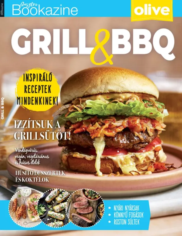 Csak ma Gasztro Bookazine - Grill & BBQ