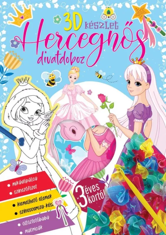3D készlet – Hercegnős divatdoboz Akció