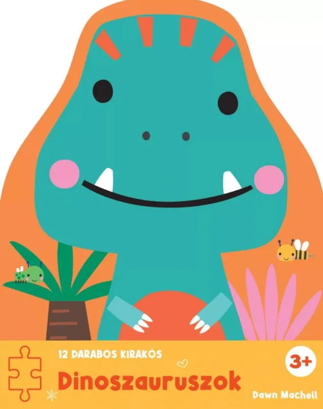 Alacsony ár 12 darabos kirakós - Dinoszauruszok