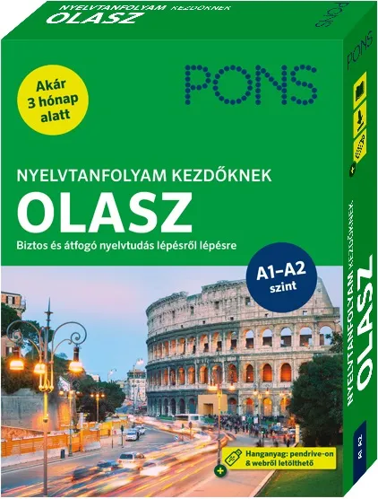 PONS Nyelvtanfolyam kezdőknek - Olasz Akció
