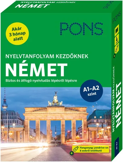 Utolsó esély PONS Nyelvtanfolyam kezdőknek - Német