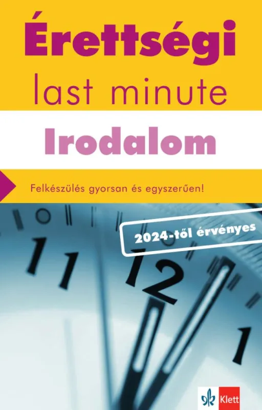 Érettségi Last minute - Irodalom Akció