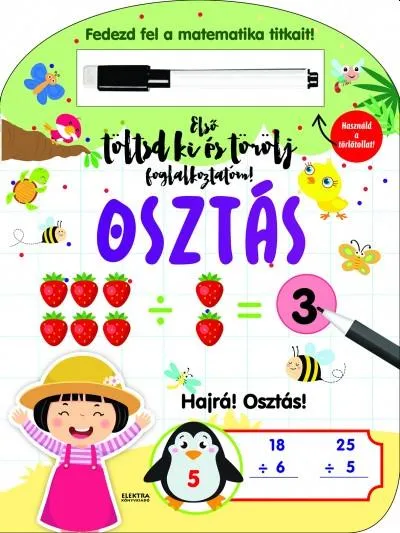 Első töltsd ki és törölj foglalkoztatóm: osztás Vedd meg most