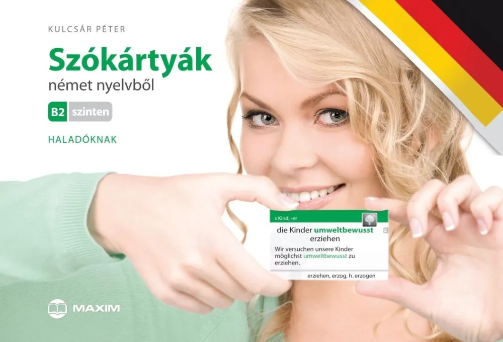 Szókártyák német nyelvből - B2 szinten - Haladóknak Szuper ajánlat