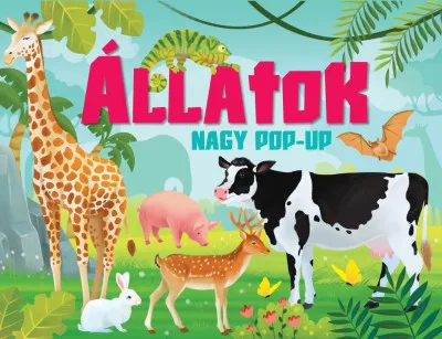 Nagy pop-up - Állatok Árengedmény