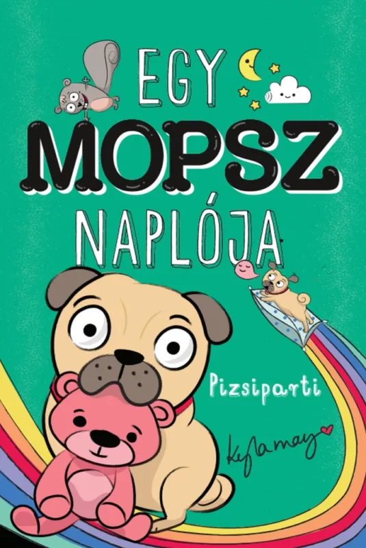 Azonnal elérhető Egy mopsz naplója - Pizsiparti