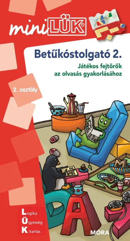 Különleges ajánlat Betűkóstolgató 2. - Mini LÜK - Játékos fejtörők az olvasás gyakolásához LDI211