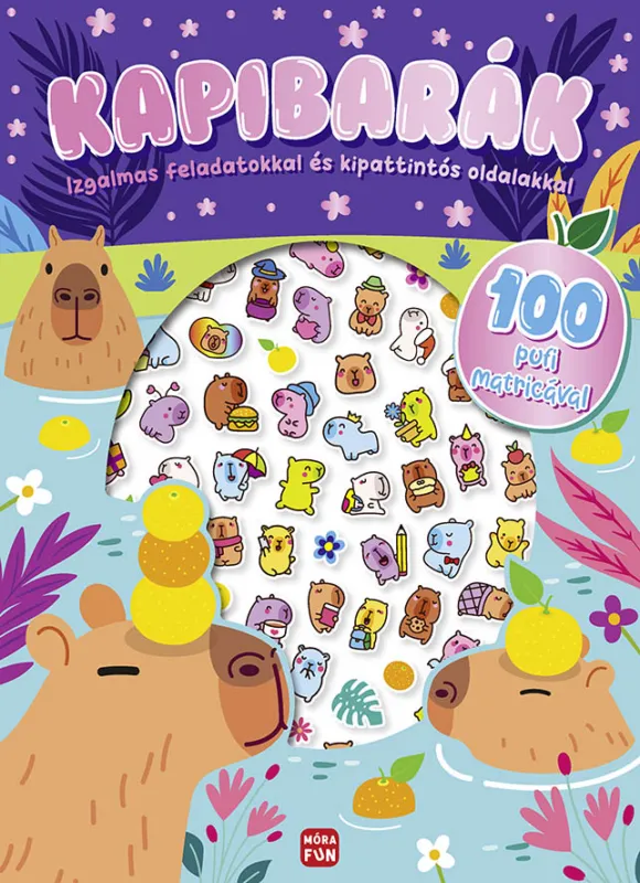 Kapibarák - Izgalmas feladatokkal és kipattintós oldalakkal Újdonság