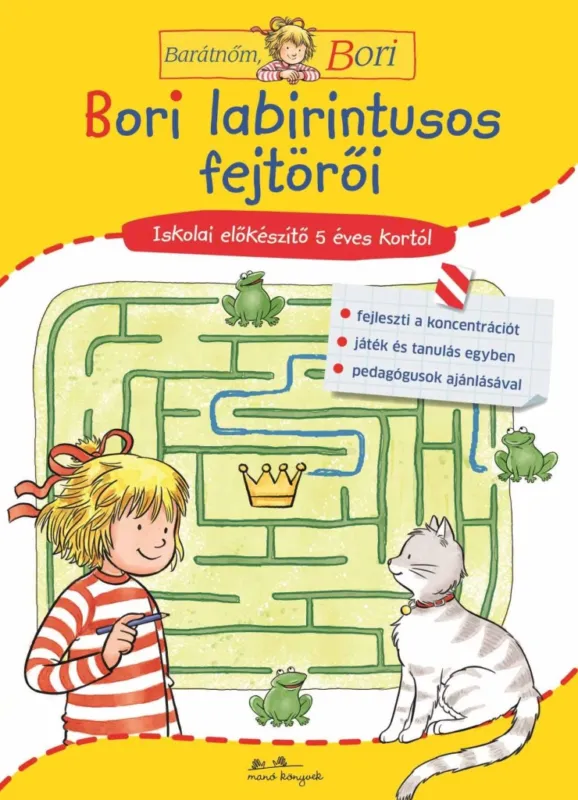 Bestseller Bori labirintusos fejtörői