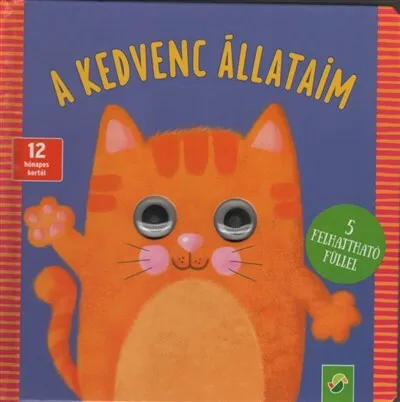 Szezonális akció A kedvenc állataim - 5 felhajtható füllel