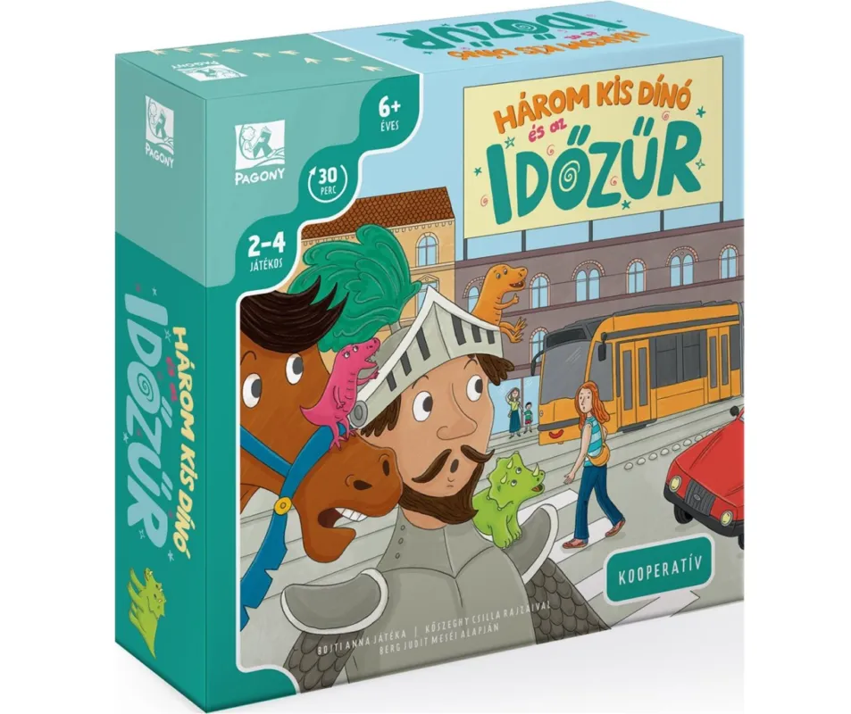 Három kis dínó és az időzűr Biztonságos fizetés