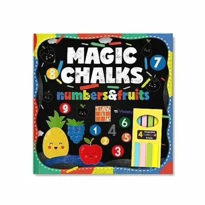 Magic chalks - Numbers & fruits Kedvezményes ár