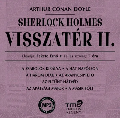 Prémium Sherlock Holmes visszatér II. - Hangoskönyv