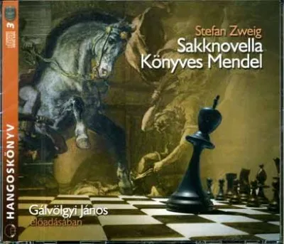 Sakknovella, Könyves Mendel - Hangoskönyv (3CD) Azonnali szállítás