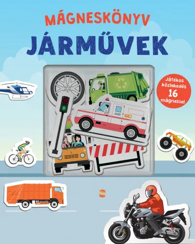 Csak ma Járművek - Mágneskönyv