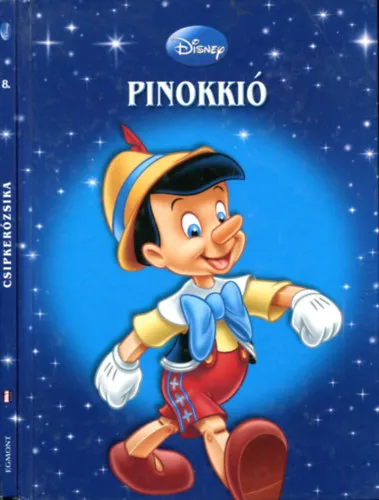 Akció 2 db Walt Disney kötet (Egmont): Csipkerózsika - Pinokkió (CD nélkül)